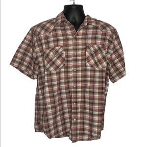 Levi’s Pearl Snap Short Sleeve Size XL